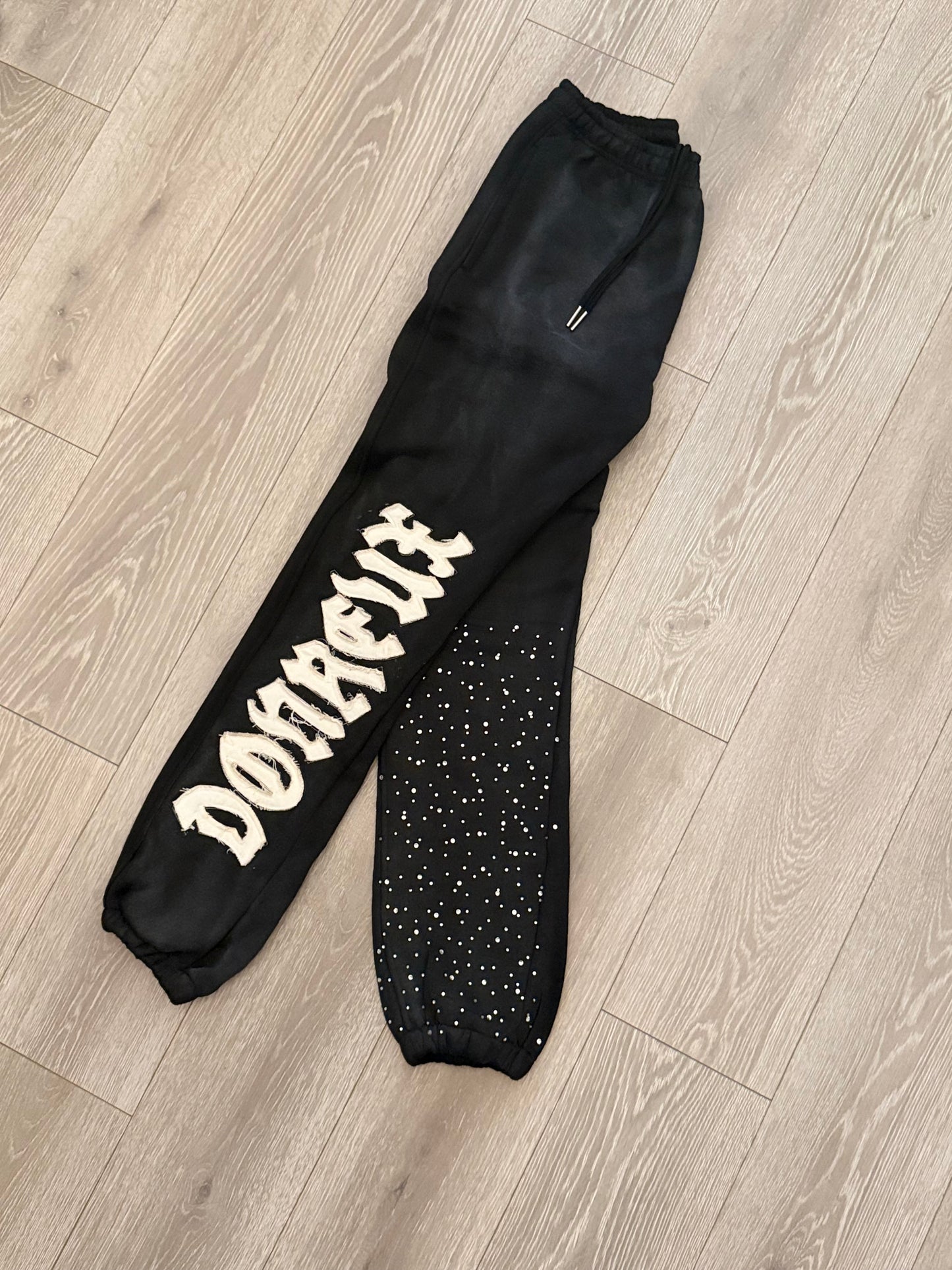 Black Solo Steppin’ Pants