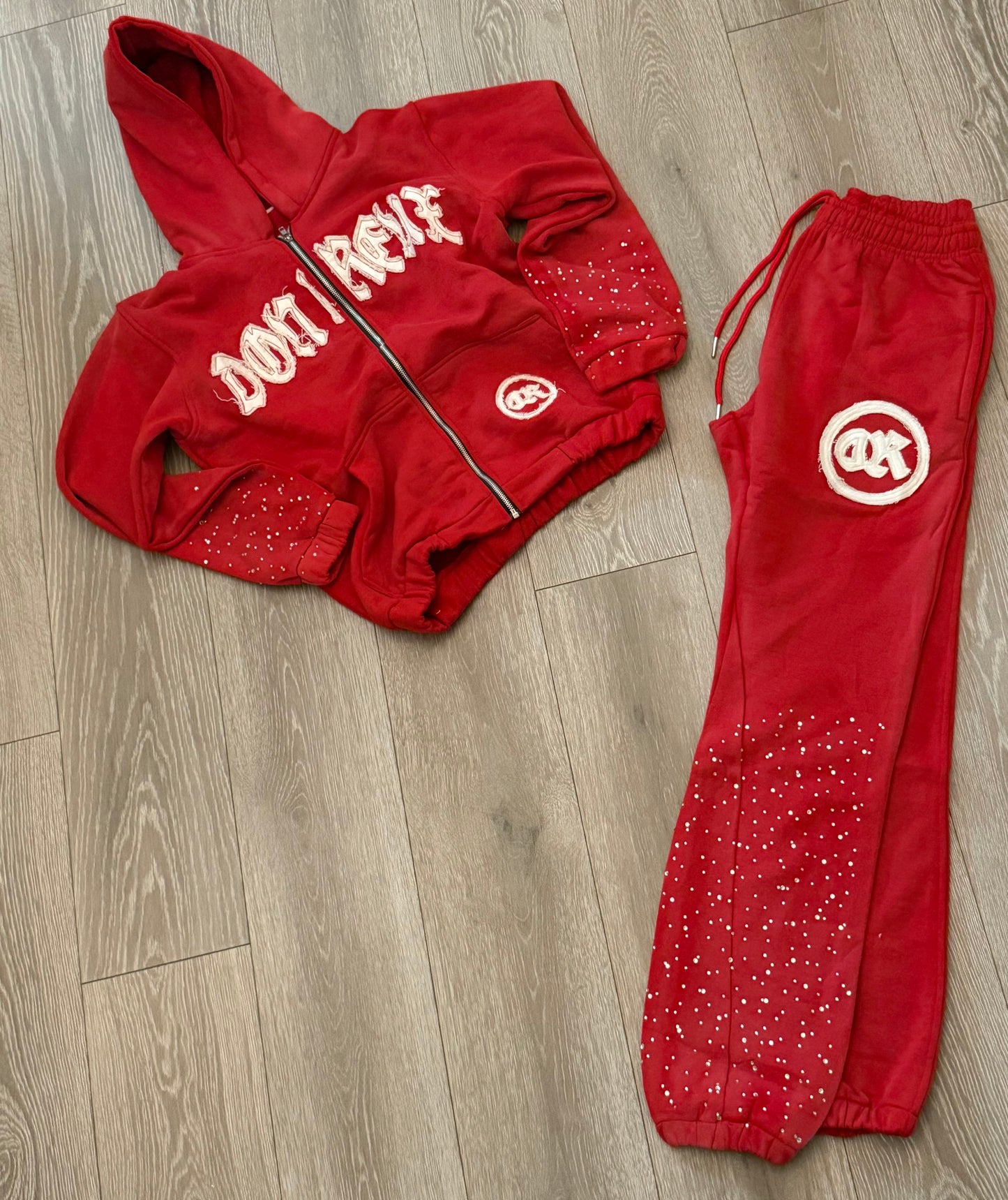 Red Solo Steppin’ Pants