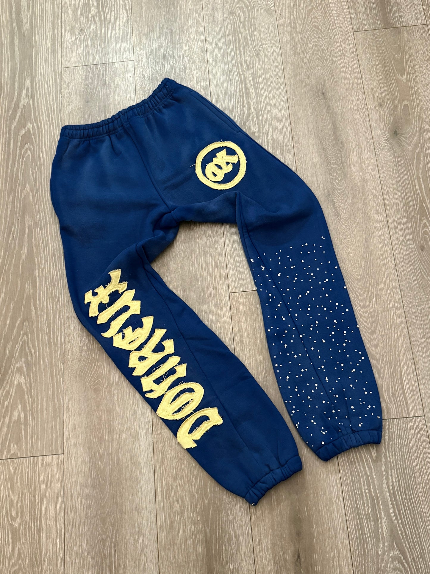 Blue Solo Steppin’ Pants