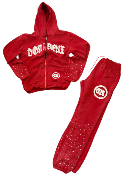 Red Solo Steppin’ Pants