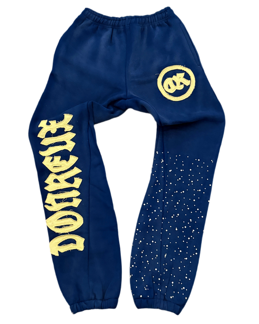 Blue Solo Steppin’ Pants