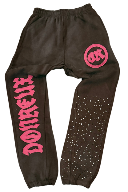 Brown Solo Steppin’ Pants