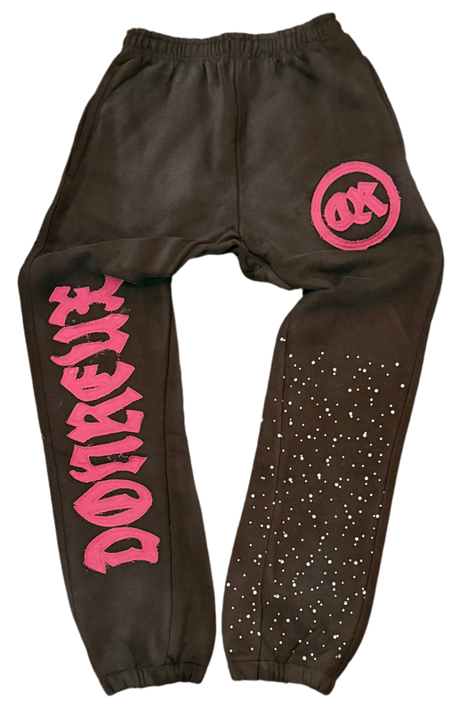 Brown Solo Steppin’ Pants