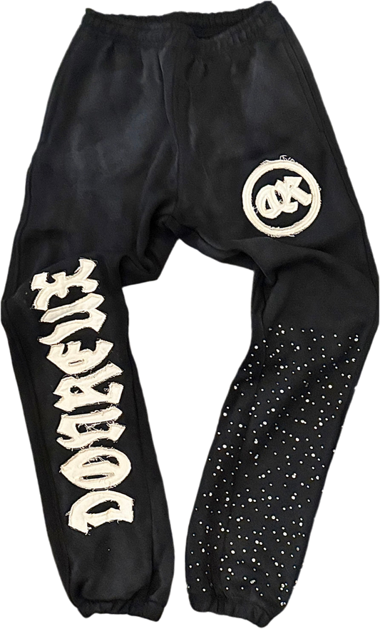 Black Solo Steppin’ Pants